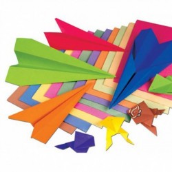 Papier na ručné práce 100g A4 80 listov mix farieb