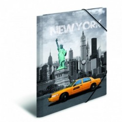 Doska s gumičkou A3 PP New York