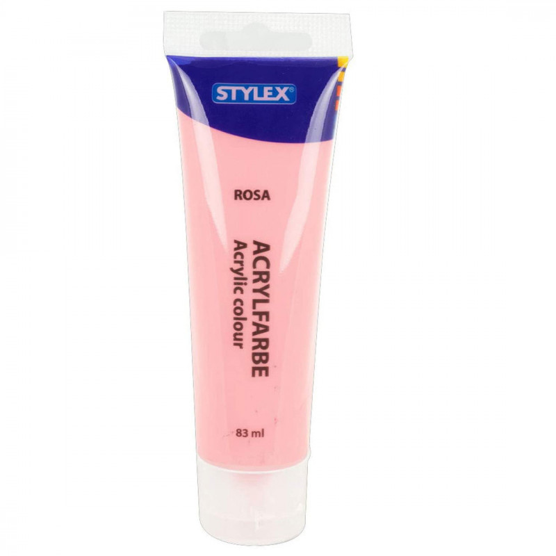 Akrylová farba 83 ml ružová